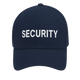 CraftPro Embroidered Security Cap – 6-Panel Cotton Hat in Black or Navy
