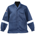 CraftPro Navy D59 Flame & Acid Retardant Jacket with Reflective Tape and Pencil Pocket

