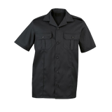 CraftPro Combat Shirt – Black or Navy Tactical Uniform with Epaulets and Chest Pockets
