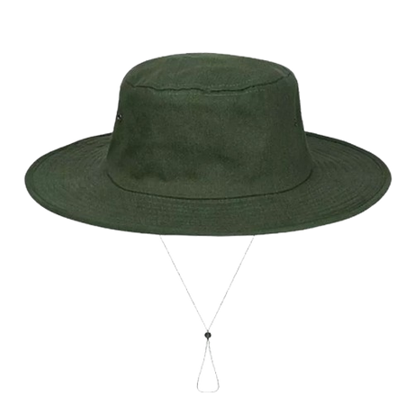 CraftPro Cricket Hat – Polycotton Twill with Sweatband and Drawcord Toggle


