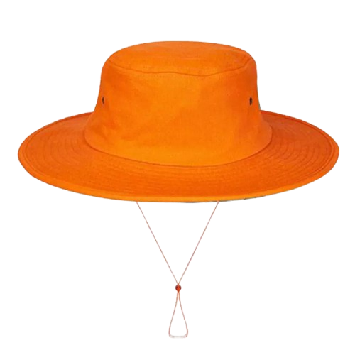 CraftPro Cricket Hat – Polycotton Twill with Sweatband and Drawcord Toggle

