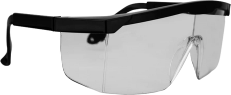 CraftPro Euro Spectacle – Clear Polycarbonate Safety Glasses with 180° Vision

