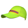CraftPro Hi-Viz Golf Cap with Silver Reflective Strip – 6 Panel Polyester Design

