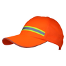 CraftPro Hi-Viz Golf Cap with Silver Reflective Strip – 6 Panel Polyester Design

