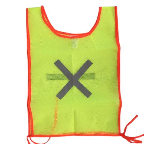 CraftPro Hi-Viz Reflective Mesh Safety Bib