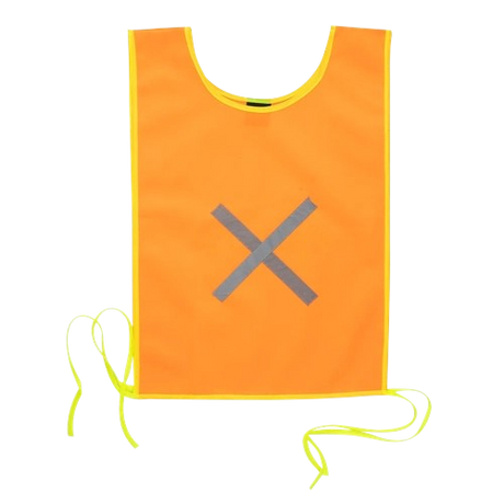 CraftPro Hi-Viz Reflective Mesh Safety Bib