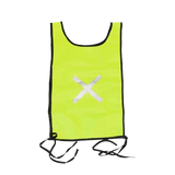 CraftPro Hi-Visibility Reflective Safety Bib – Lightweight Polyester with Silver Tape

