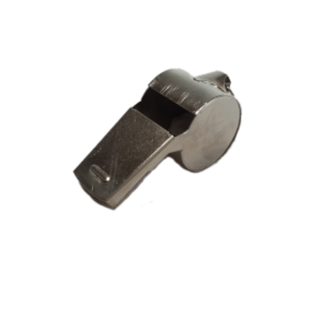 CraftPro Metal Referee Whistle – Nickel-Plated Steel, Compact Design for Security and Sports

