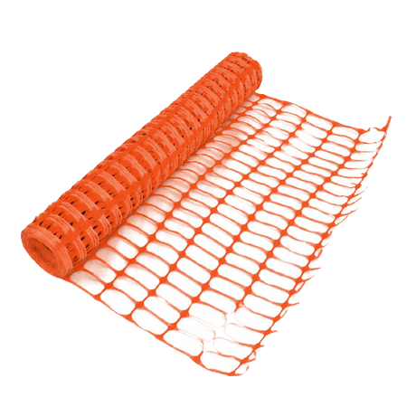 CraftPro Orange High-Visibility Barrier Net – 1m x 50m

