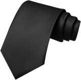CraftPro Plain Polyester Tie – Custom Colour Uniform Accessory


