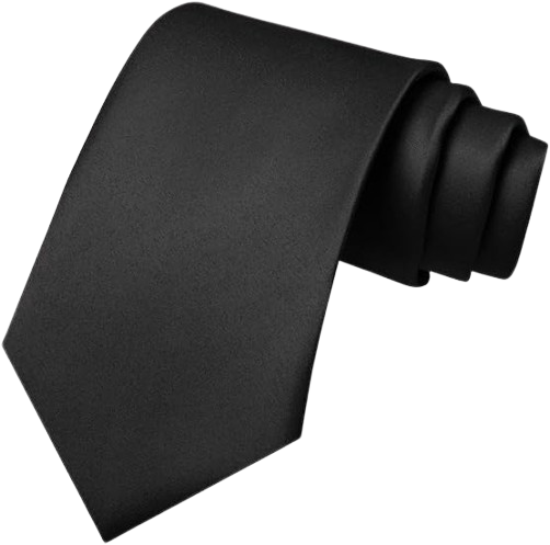 CraftPro Plain Polyester Tie – Custom Colour Uniform Accessory

