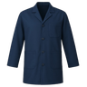 CraftPro Polycotton Dust Coat with Lapel Collar and Button Closure – 3-Pocket Design
