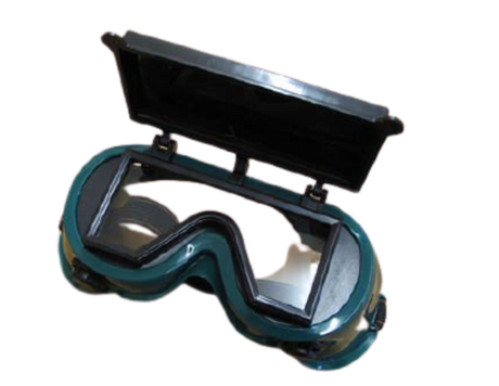 CraftPro Welding Goggles with Square Flip Front Lens – Anti-Mist & Scratch-Resistant PPE

