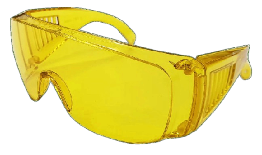 CraftPro Wrap Around Safety Spectacles – Polycarbonate Lens with Ventilation & Green Tint

