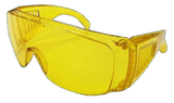 CraftPro Wrap Around Safety Spectacles – Polycarbonate Lens with Ventilation & Green Tint

