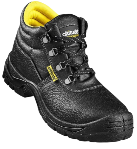 CraftPro Altitude Mega Safety Boot – Steel Toe with Split Leather and Dual-Density Sole

