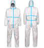 CraftPro Disposable Coverall Type 4/5/6 – Full Body Chemical & Dust Protection with Hood

