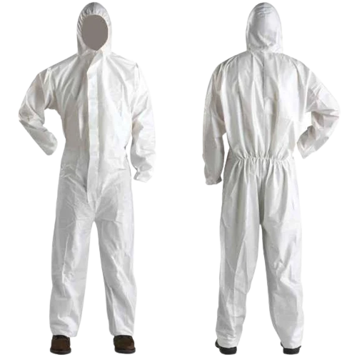 CraftPro Disposable Type 5/6 Coverall – Anti-Static Full Body Protection with Hood and Zip

