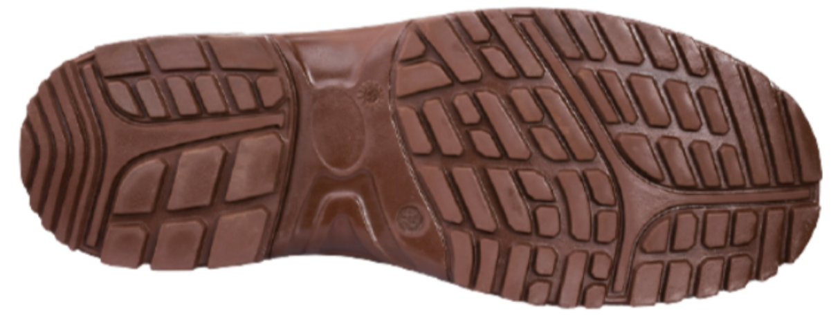CraftPro Dot Granite Safety Boot – Steel Toe Cap (STC), Brown

