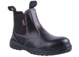 Ella Daisy Ladies Chelsea Safety Boot – STC Leather Slip-On with Steel Toe

