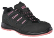 Ella Lily Ladies Safety Shoe – STC Nubuck Leather with Steel Toe and PU Sole

