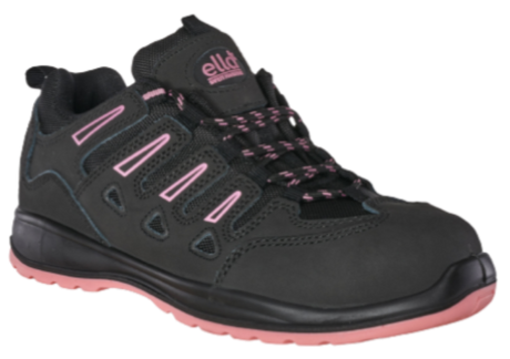 Ella Lily Ladies Safety Shoe – STC Nubuck Leather with Steel Toe and PU Sole


