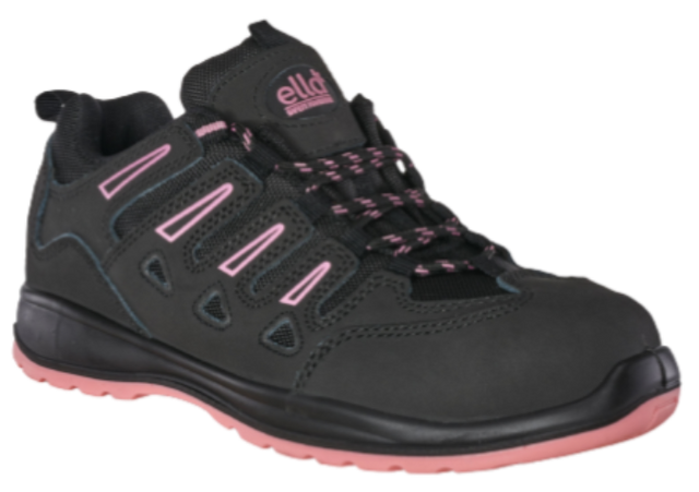 Ella Lily Ladies Safety Shoe – STC Nubuck Leather with Steel Toe and PU Sole

