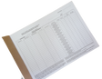 CraftPro A4 Entry Control Book – 200 Pages for Vehicle and Visitor Logs

