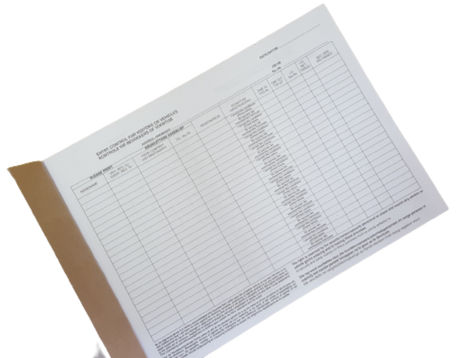 CraftPro A4 Entry Control Book – 200 Pages for Vehicle and Visitor Logs

