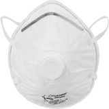 CraftPro FFP2 Dust Mask with One-Way Valve and Adjustable Nose Clip – Box of 10

