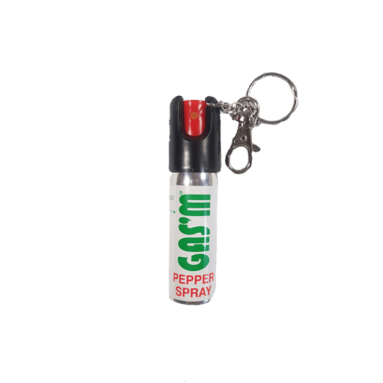 GAS'M Safety Spray Keychain with clip and compact bottle – personal safety accessory
