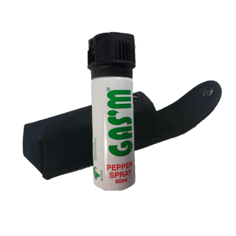GAS'M Direct Stream Safety Spray canister – compact irritant spray with precision nozzle
