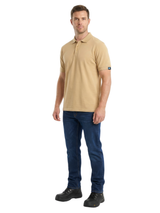 Vulcan Pique Golfer 165g lightweight 100% polyester piqué golf shirt for corporate uniforms, workwear and promotional branding.