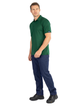 Vulcan Pique Golfer 165g lightweight 100% polyester piqué golf shirt for corporate uniforms, workwear and promotional branding.