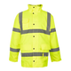 CraftPro Hi-Viz Reflective Safety Parka Jacket – Insulated with Quilted Lining and Waterproof Seams

