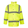 CraftPro Hi-Viz Reflective Safety Parka Jacket – Insulated with Quilted Lining and Waterproof Seams

