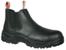 CraftPro Interceptor Teleza Chelsea Safety Boot – Full Grain Leather with Steel Toe and Dual-Density Sole

