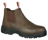 CraftPro Interceptor Teleza Chelsea Safety Boot – Full Grain Leather with Steel Toe and Dual-Density Sole

