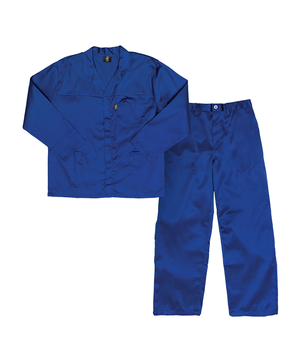 avlin J54 100% Cotton Conti Suit (Paramount) – durable, breathable cotton workwear with matching jacket and trousers for construction, mining and industrial use in South Africa.