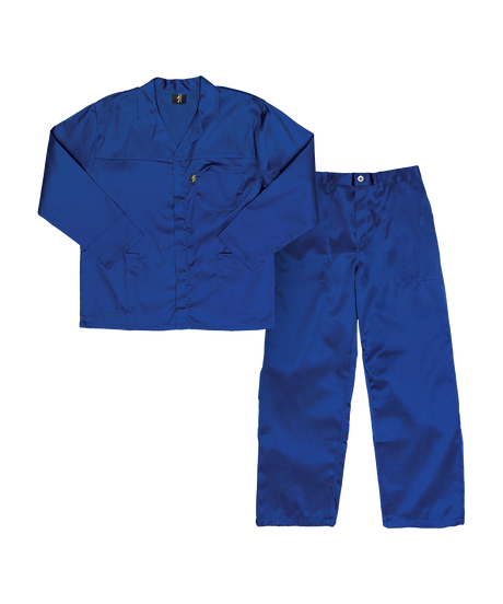 avlin J54 100% Cotton Conti Suit (Paramount) – durable, breathable cotton workwear with matching jacket and trousers for construction, mining and industrial use in South Africa.
