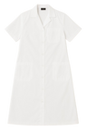 CraftPro Javlin Women’s Canteen Overall – Calf-Length Polycotton Coat with Short Sleeves
