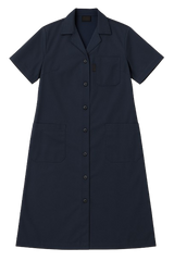 CraftPro Javlin Women’s Canteen Overall – Calf-Length Polycotton Coat with Short Sleeves
