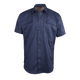 Katima Men's Vented Utility Shirt-Blue-Safari Wear-Outdoor Clothing