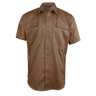 Katima Men's Vented Utility Shirt-Brown-Safari Wear-Outdoor Clothing