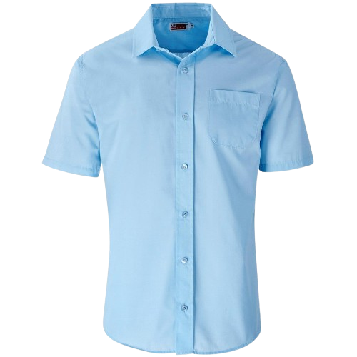 Men’s Lightweight Short Sleeve Kensington Work Shirt – Polycotton Poplin Blend in Professional Cut

