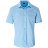 Men’s Lightweight Short Sleeve Kensington Work Shirt – Polycotton Poplin Blend in Professional Cut

