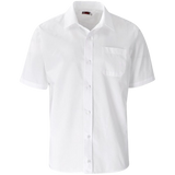 Men’s Lightweight Short Sleeve Kensington Work Shirt – Polycotton Poplin Blend in Professional Cut

