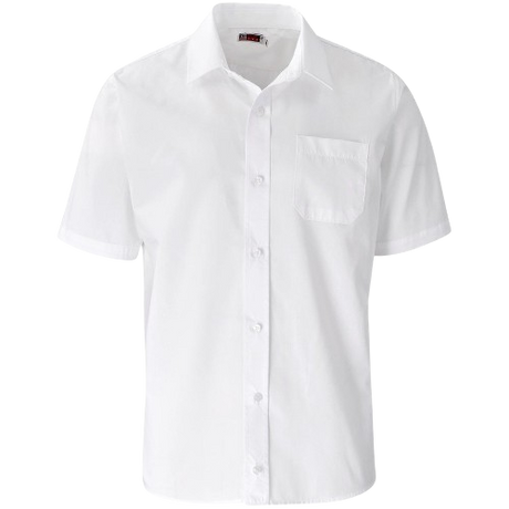 Men’s Lightweight Short Sleeve Kensington Work Shirt – Polycotton Poplin Blend in Professional Cut

