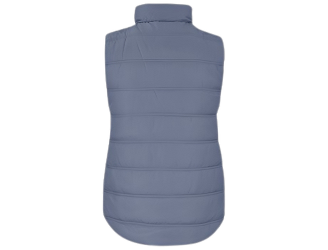 CraftPro Lando Ladies Puffer Bodywarmer – Quilted Polyester with Zip and Curved Back Hem

