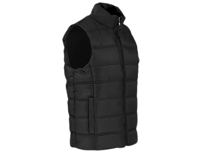 CraftPro Lando Men’s Puffer Bodywarmer – Quilted Polyester with Zip and Chin Guard

